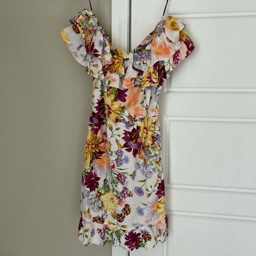 H&M Floral Ruffle Dress - Picture 4 of 7